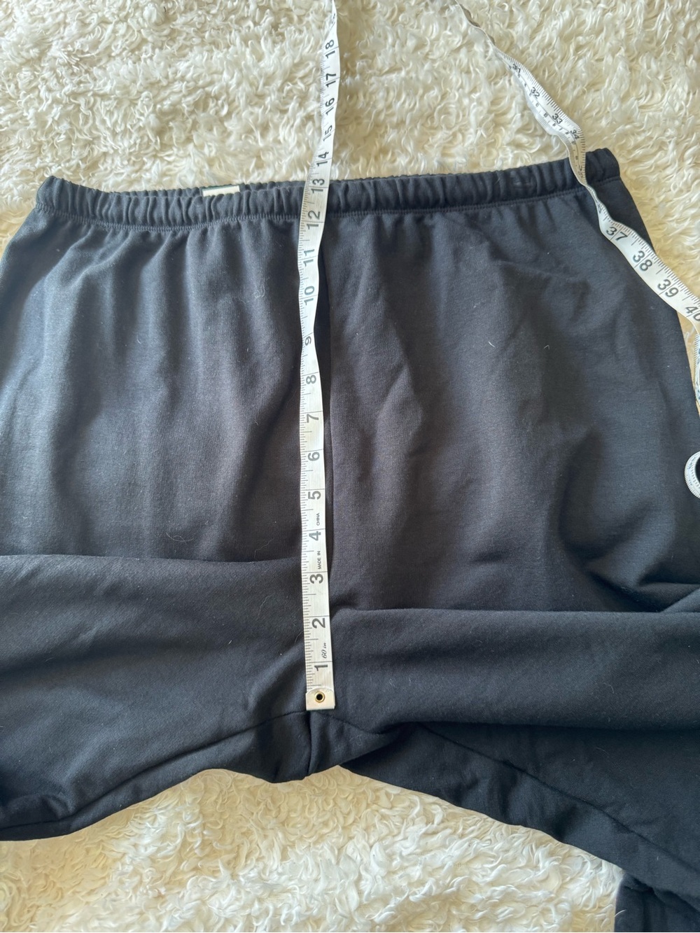 OFFLINE By Aerie OTT Fleece Jogger in Black Cozy Soft Pull On Back Pocket M) NEW - Picture 6 of 11